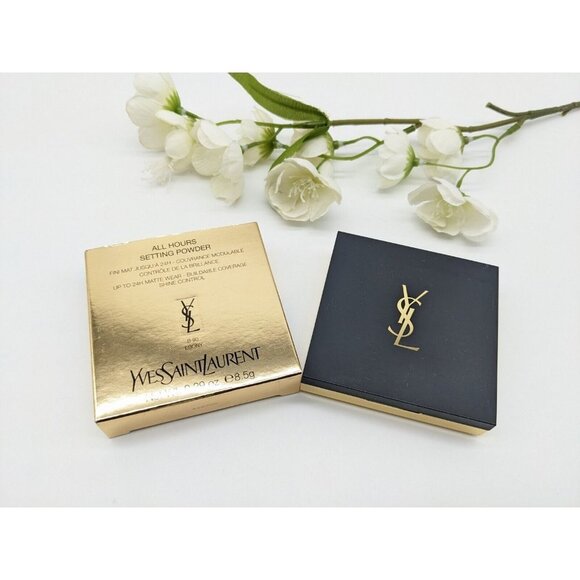 Yves Saint Laurent YSL - All Hours Setting Powder 24 hr matte wear -B90 Ebony - Picture 5 of 8